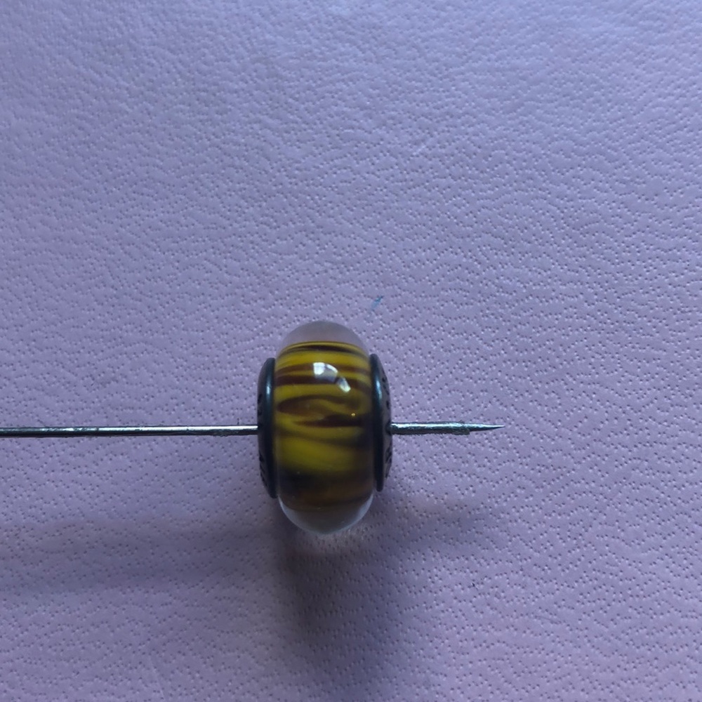 Pandora Spacer Charm- tiger’s eye